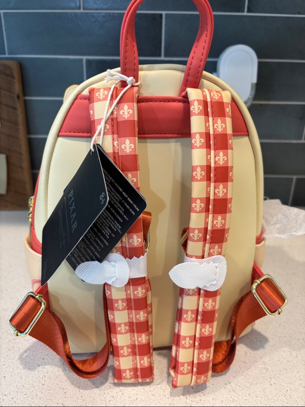 Pixar Loungefly Ratatouille Themed Mini Backpack - NWT - Picture 3 of 6